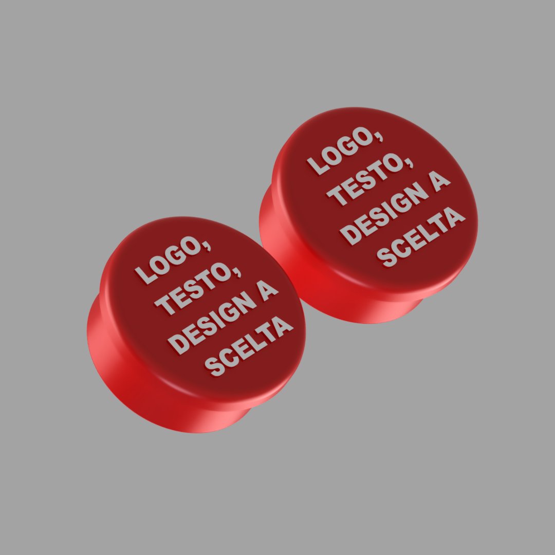2 Pz. Tappi telaio per Beta - Personalizzabili - Keepit
