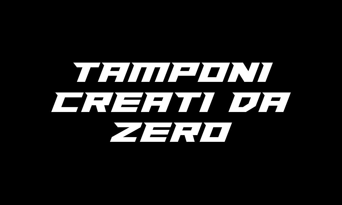 4 x Tamponi - Creati da zero - Keepit3D