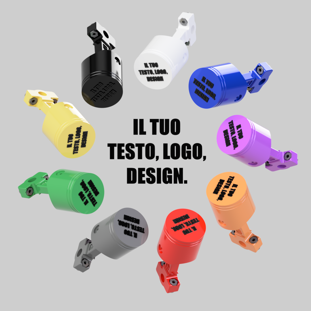 PORTACHIAVI PISTONE - PERSONALIZZATO