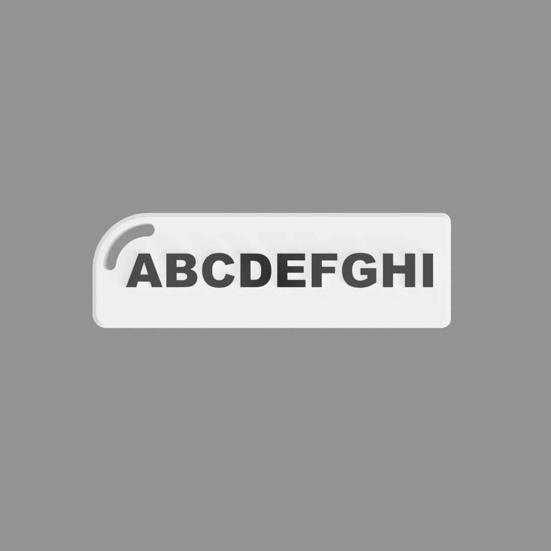 Portachiavi fischietto - Customizzabile