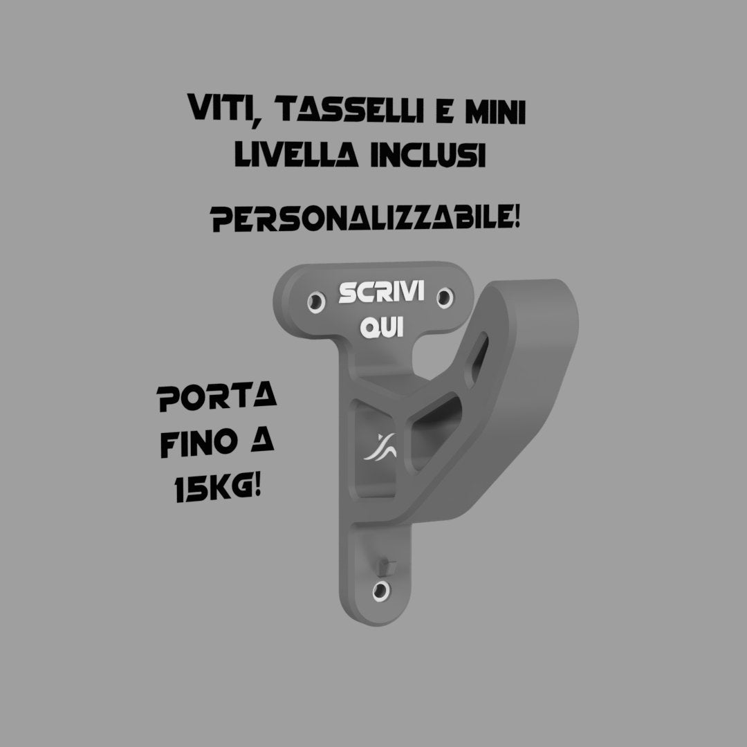 Poggia casco multifunzione - Premium - Personalizzabile - Keepit
