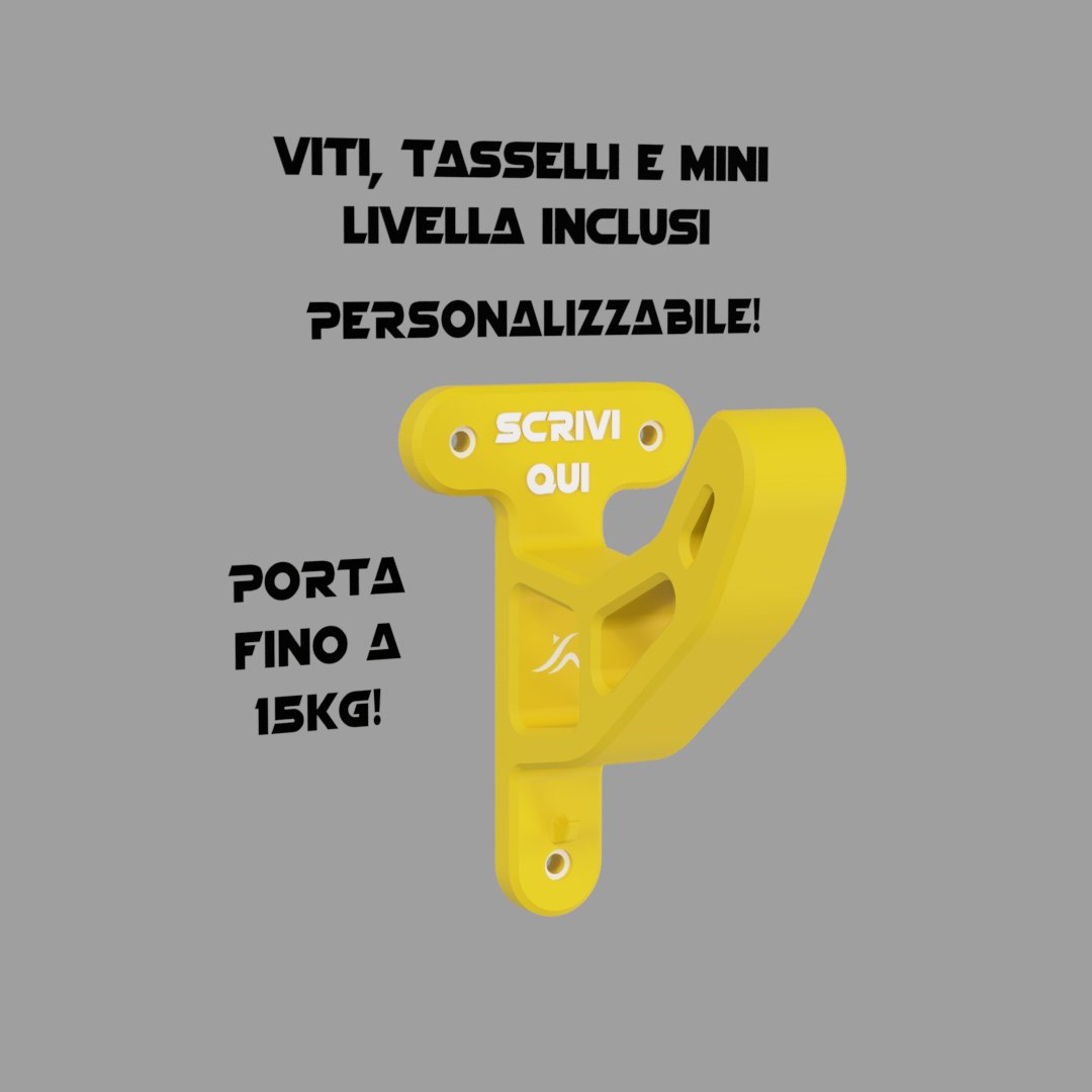 Poggia casco multifunzione - Premium - Personalizzabile - Keepit