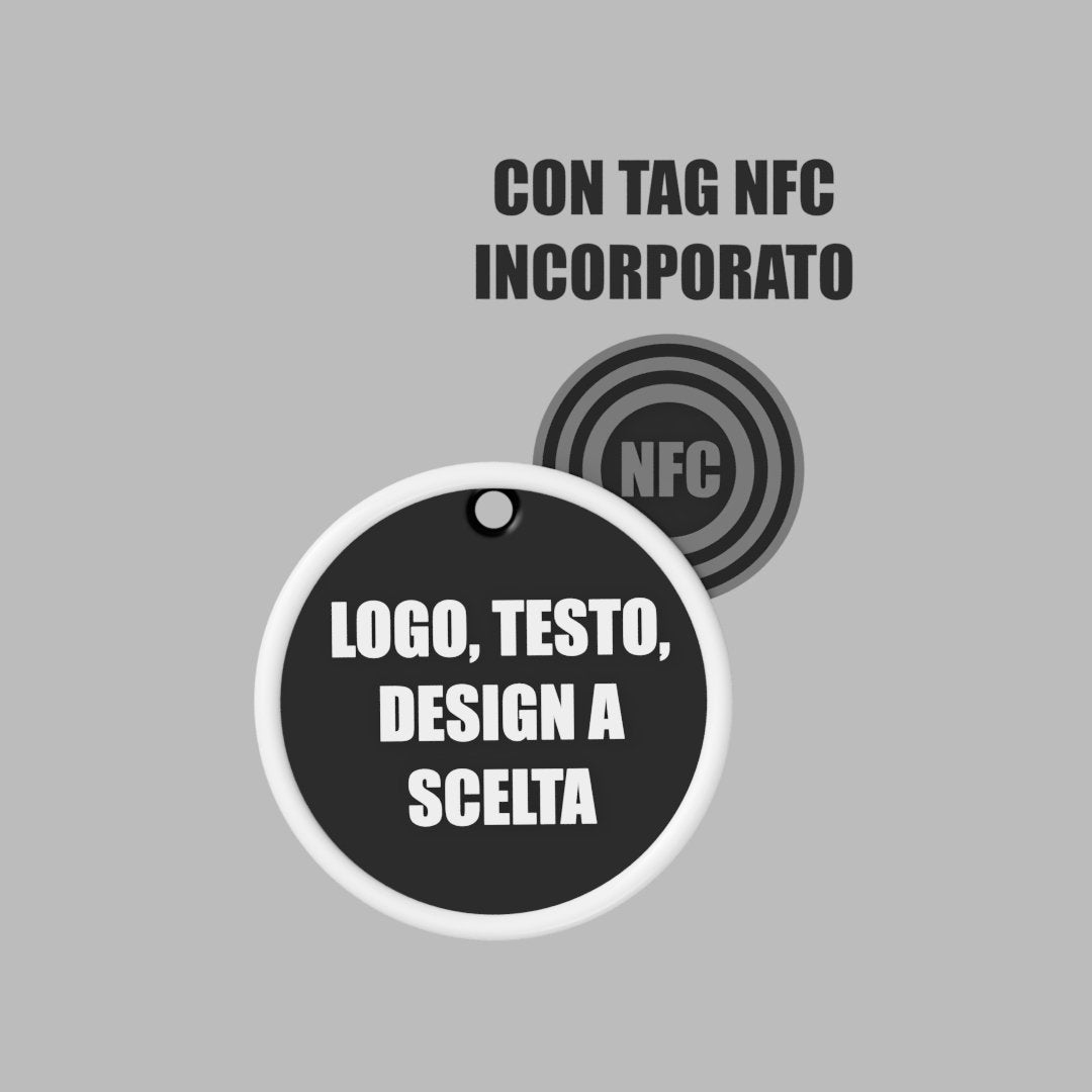 Portachiavi personalizzato con tag NFC - Keepit