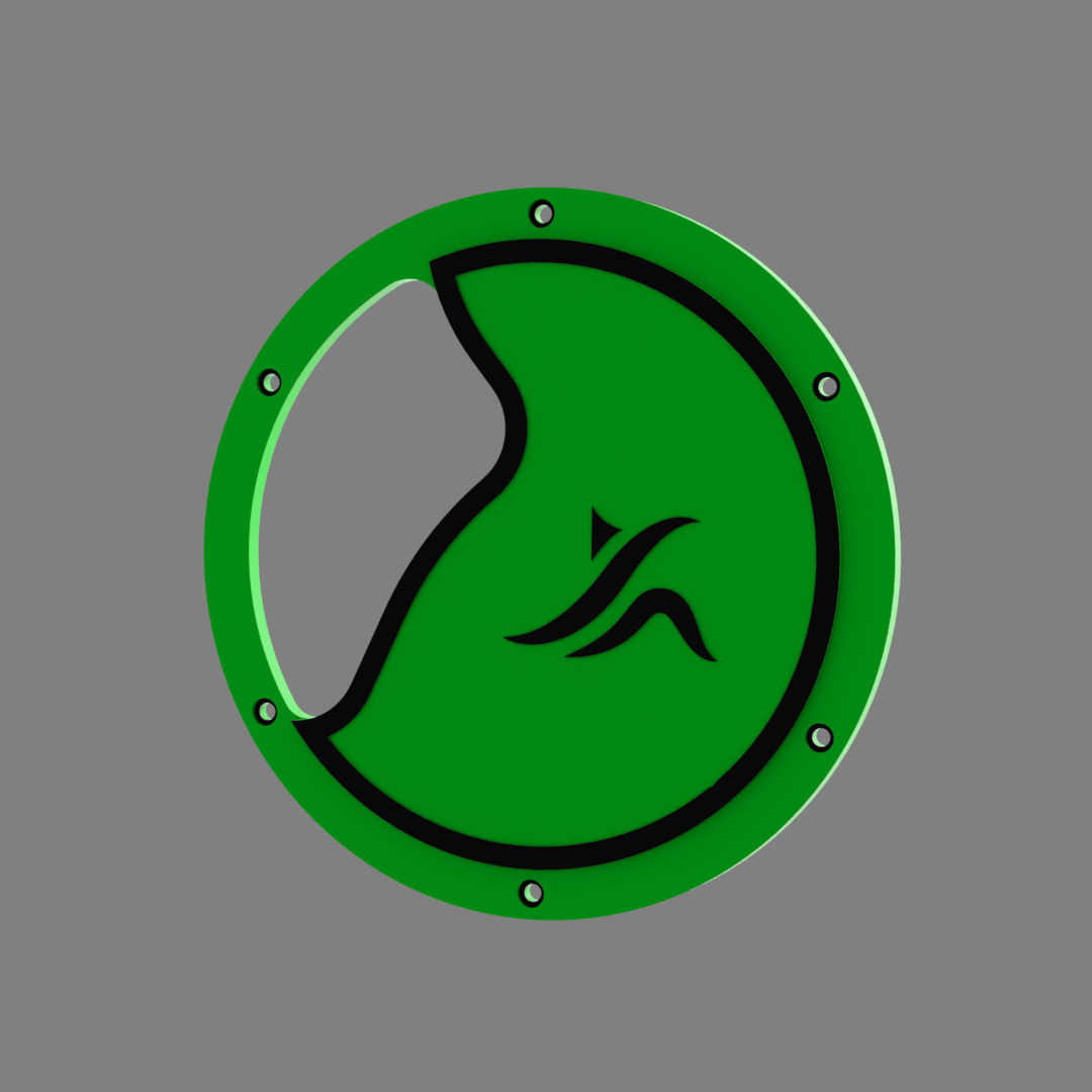 Ricambio Copri accensione - 6 Fori - SEMI - CUSTOM - Keepit3D