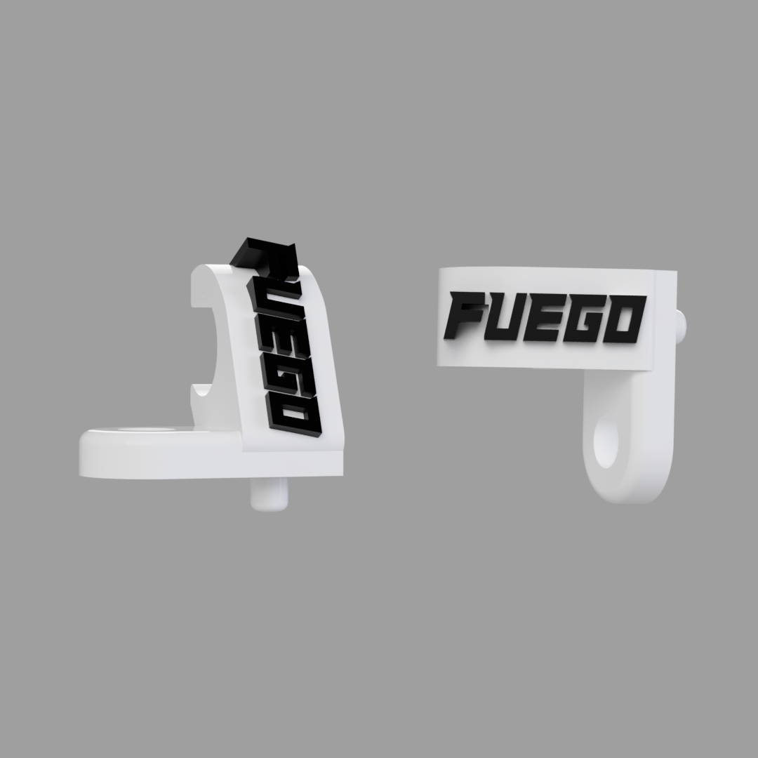 Reggi tubo freno posteriore - PERSONALIZZATO