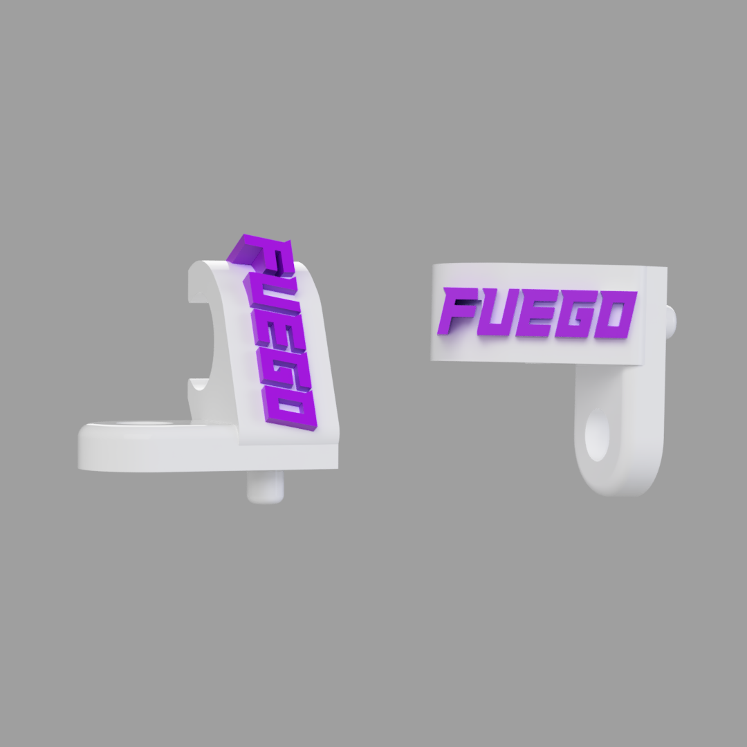Reggi tubo freno posteriore - PERSONALIZZATO