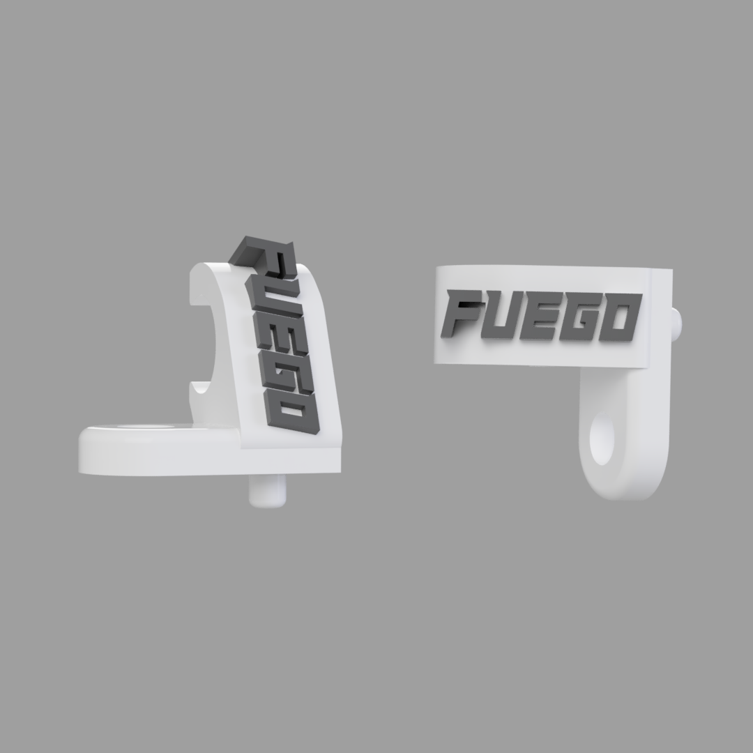 Reggi tubo freno posteriore - PERSONALIZZATO