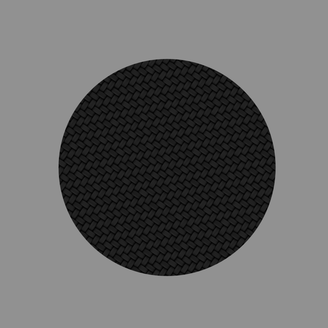 PARTE PIATTA K3D10 ( CARBON FIBER EFFECT ) - Keepit3D