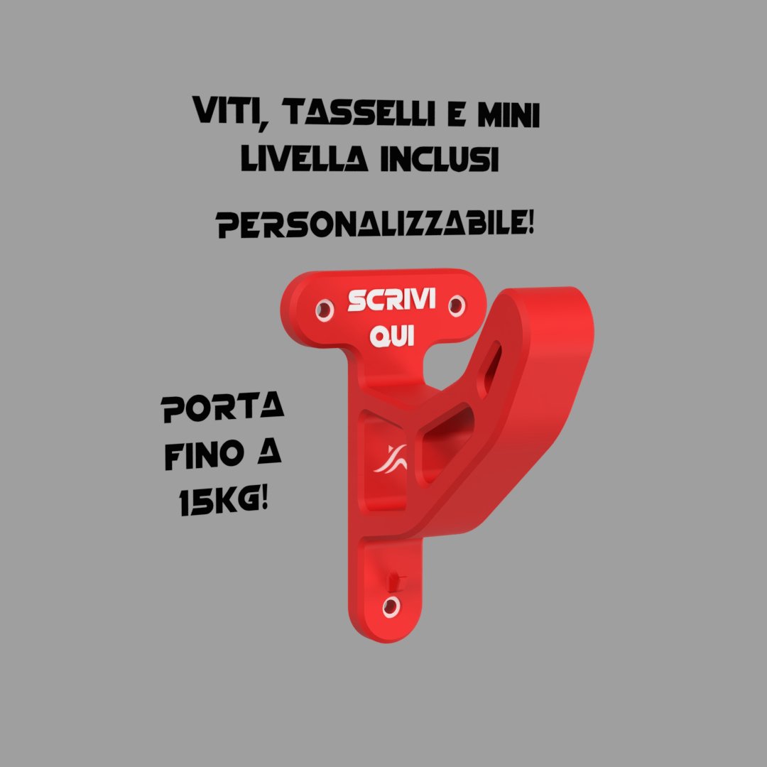 Poggia casco multifunzione - Premium - Personalizzabile - Keepit