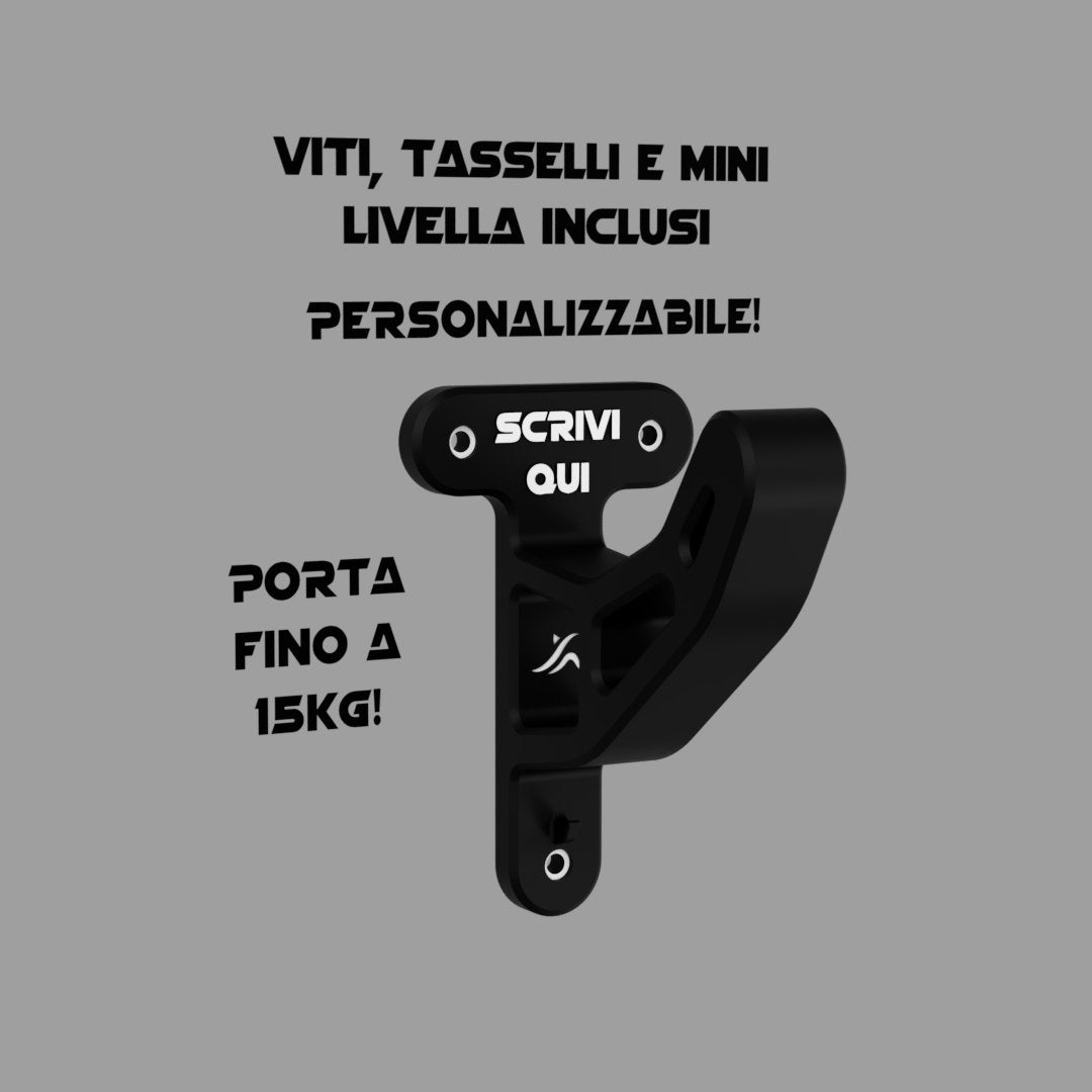 Poggia casco multifunzione - Premium - Personalizzabile - Keepit