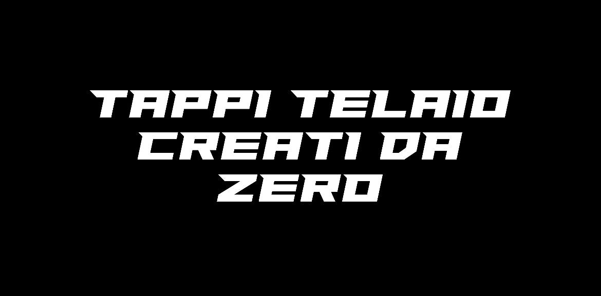 Tappi telaio - Creati da zero - Keepit3D